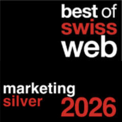 Best of Swiss Web 2026 – Marketing, argent